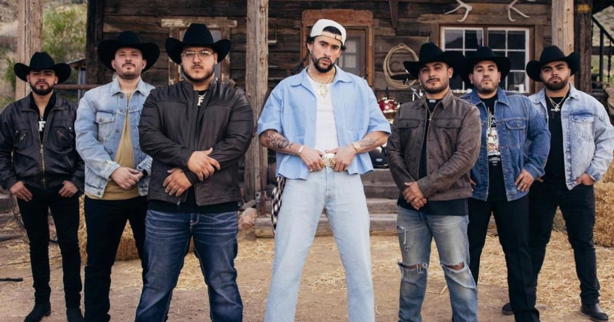 Bad Bunny y Grupo Frontera llegan al número uno en Spotify Global con