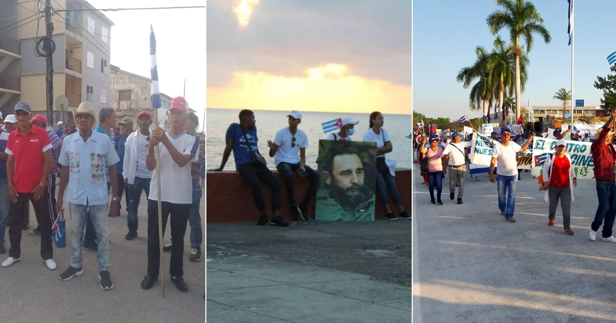 Baja participación en actos por el Primero de Mayo en Cuba
