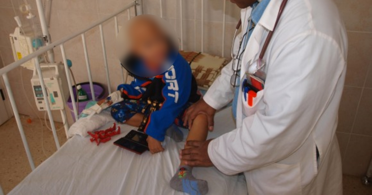 Niño enfermo de cancer en Cuba (imagen referencial) © Cubadebate