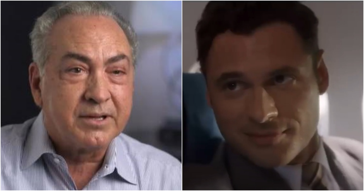 Jorge Bacardí y el actor © Captura de imagen en video en Internet