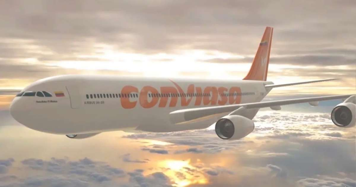 Avión de Conviasa © Instagram / Conviasa