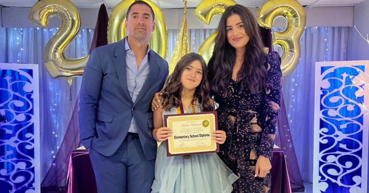 Aly Sánchez, Roberto Balmaseda y su hija Sophia © Instagram / Aly Sánchez 