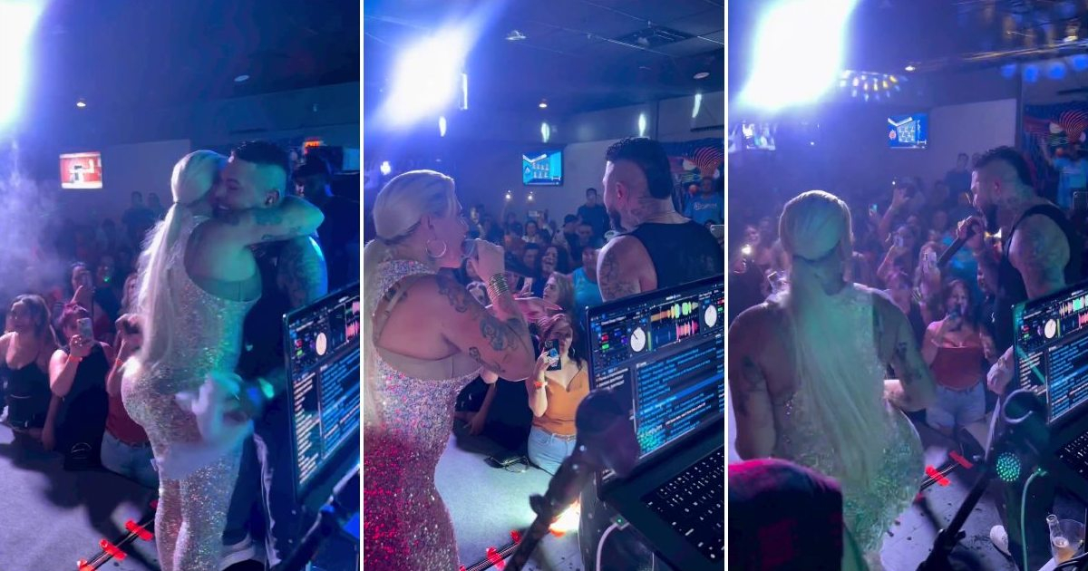La Diosa agradece a El Chacal en concierto en Austin "Para mí es un
