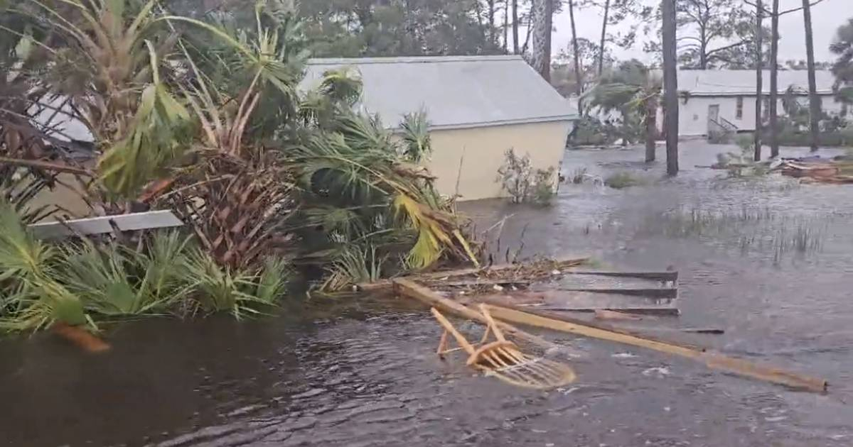 Huracán Idalia deja rastro de destrucción en Florida
