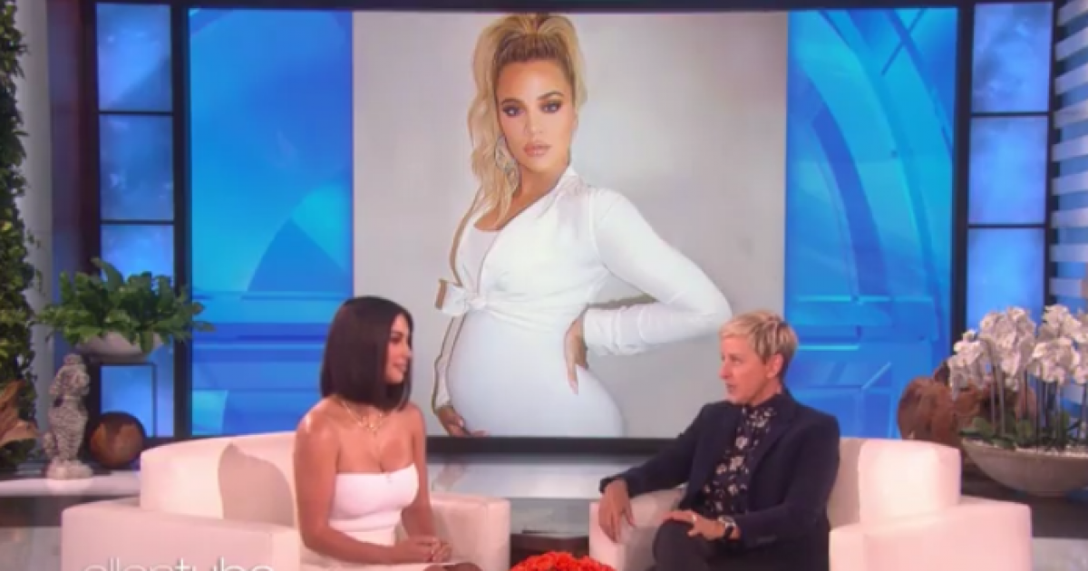 Kim Kardashian en el show de Ellen Degeneres © Instagram / The Ellen Show