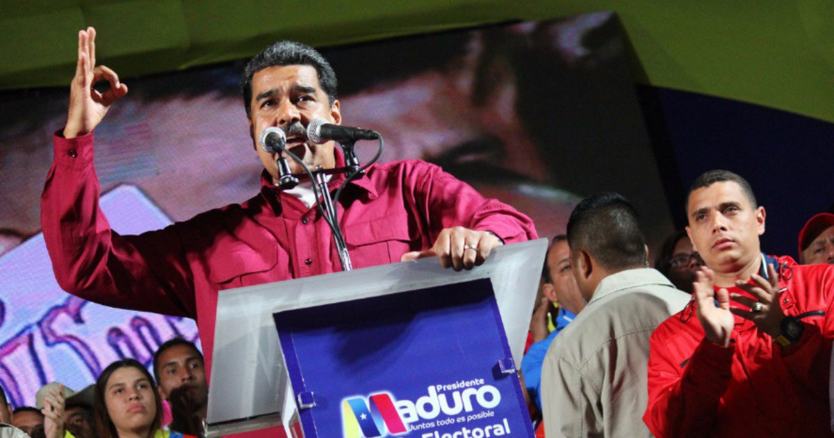 Twitter/ @NicolasMaduro
