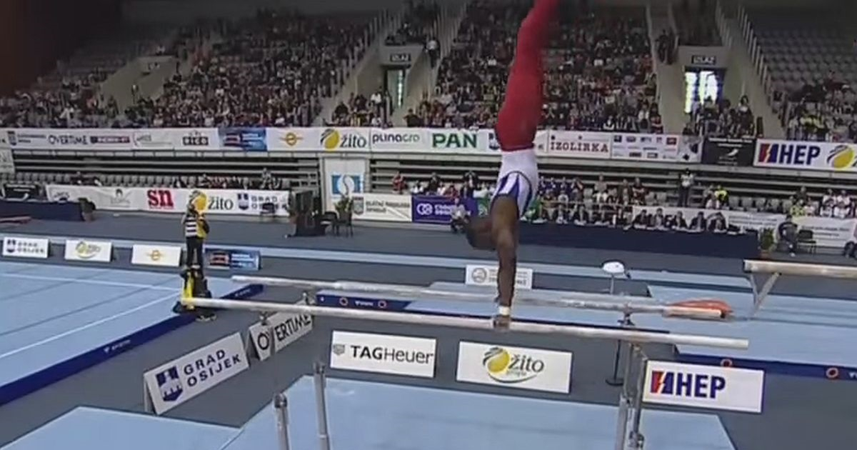 Manrique Larduet alcanza medalla de plata en Campeonato Mundial de Gimnástica