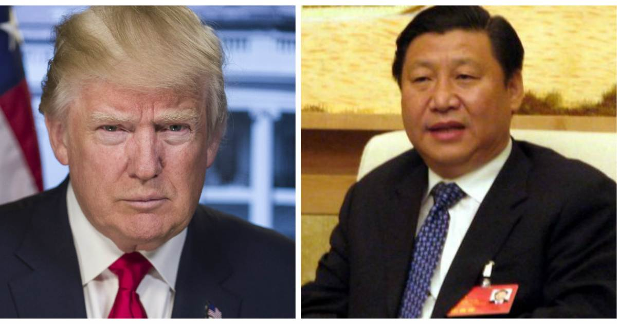 Donald Trump y Xi Jinping © Wikimedia Commons